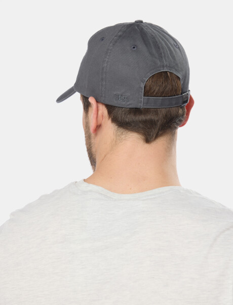 GORRO VISERA DE LONA Gris