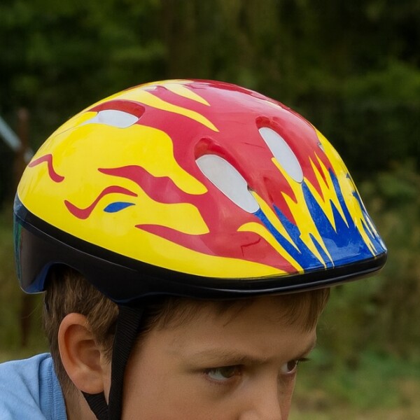 Casco De Proteccion Infantil Amarillo