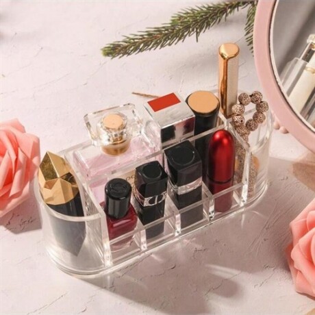 Organizador de acrílico para maquillaje 17 x 6 x 6,5 cm Sc