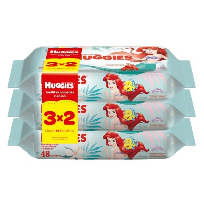 Toallitas Húmedas Huggies Cuidado 4en1 Disney 144 Uds. Toallitas Húmedas Huggies Cuidado 4en1 Disney 144 Uds.