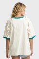 REMERA GO WEST RINGER SS TEE 6-beige