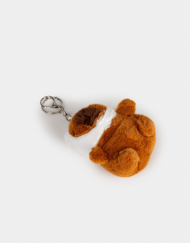 Llavero Peluche Llavero Y Charm De Capibara Disfrazado - Marron Medio
