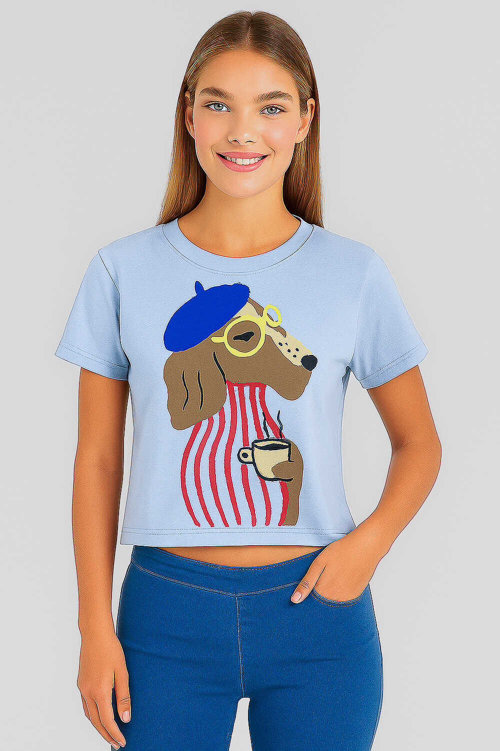 Remera Houndas Estampado 2
