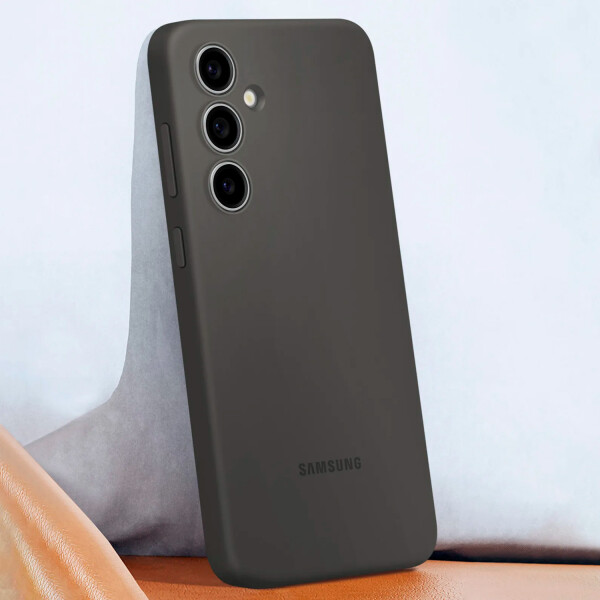 Funda Para Galaxy S24 Fe Silicone Case Ef-ps721cbegww NEGRO