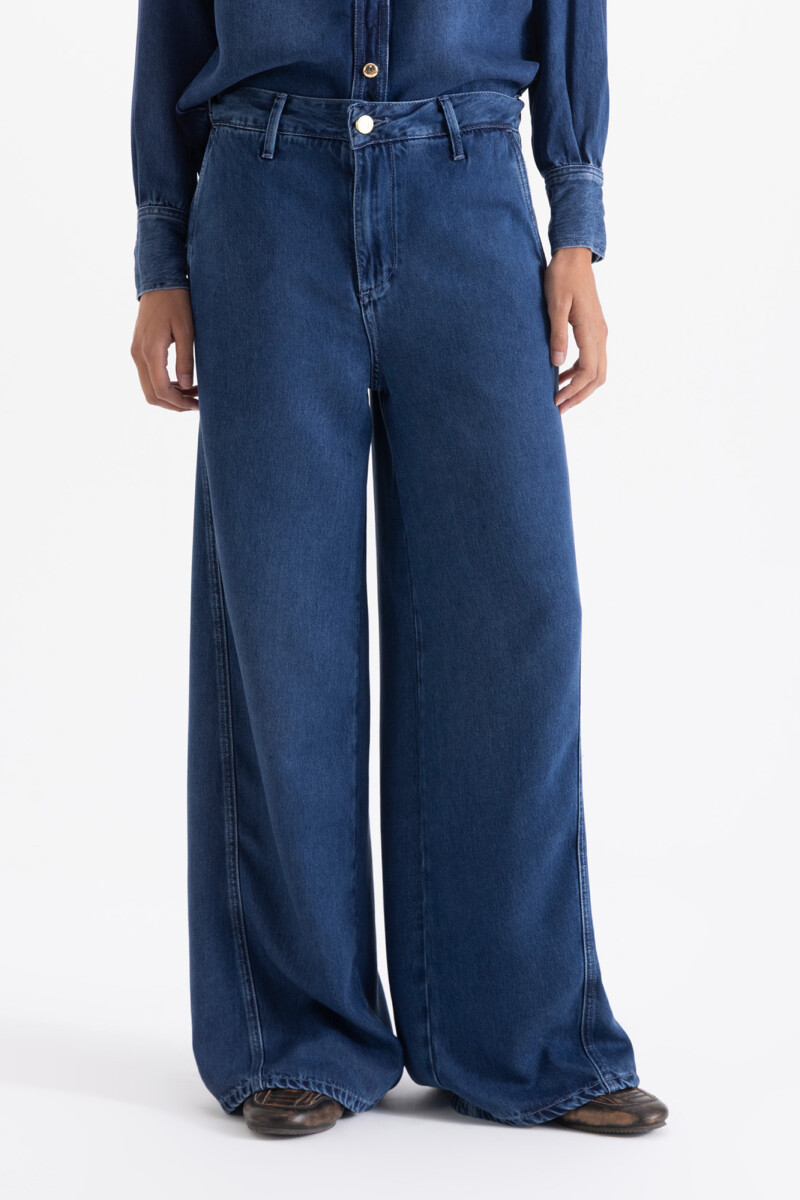 PANTALON MOSS Azul