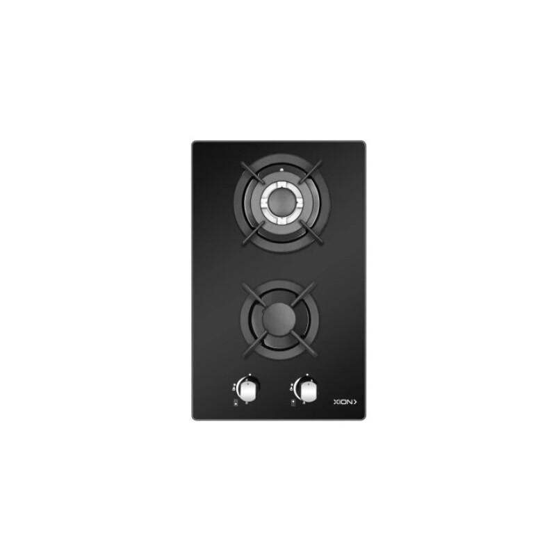 Placa A Gas Xion 2 Hornallas Vidrio Placa A Gas Xion 2 Hornallas Vidrio