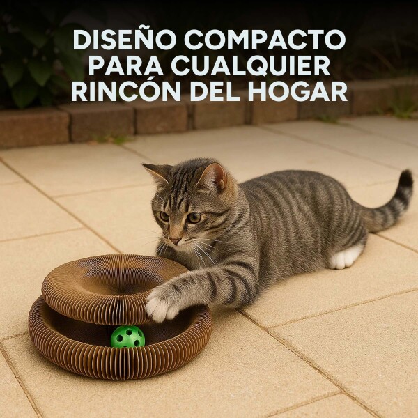 Juguete Expandible Rascador De Gatos Dona Acordeon Yerba Juguete Expandible Rascador De Gatos Dona Acordeon Yerba