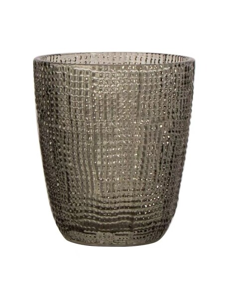 VASO DOF DE VIDRIO 300ML GRIS MUSELINA VASO DOF DE VIDRIO 300ML GRIS MUSELINA