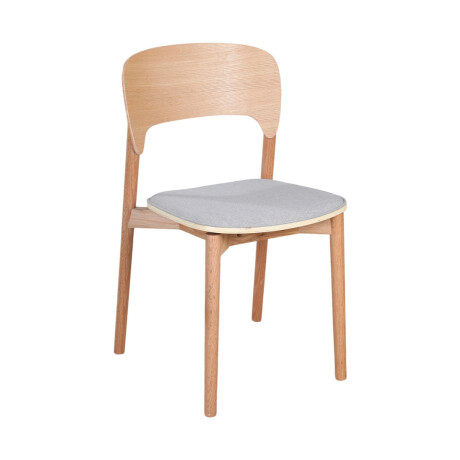 Silla Hush - Tela Microfibra HE512-10 (Gris)