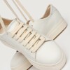 Sneaker Eimi En Cuero Liso Blanco