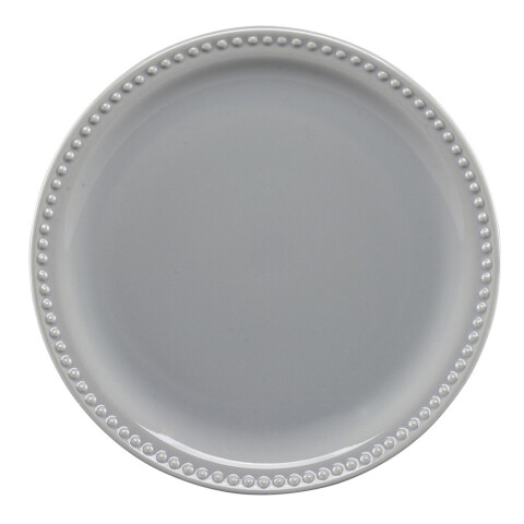 PLATO DE MESA 27CM CERAMIC GRIS EMBOS MAUV S.ANITA PLATO DE MESA 27CM CERAMIC GRIS EMBOS MAUV S.ANITA