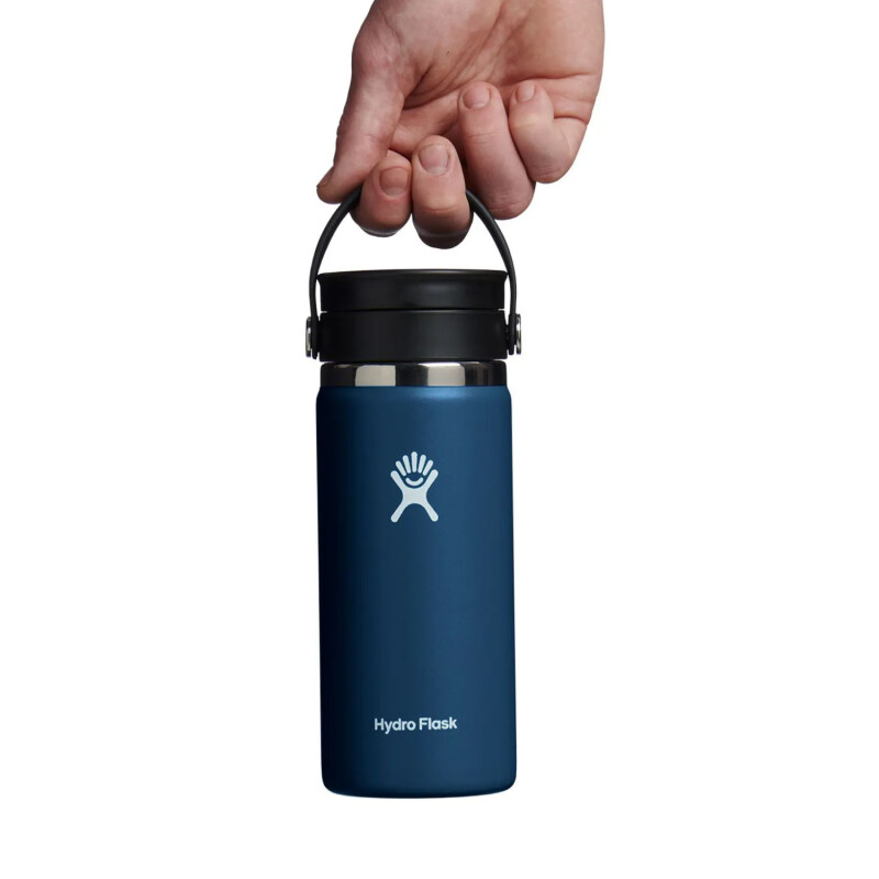 Botella Hydro Flask 16 OZ Wide Flex Sip - Azul Indigo Botella Hydro Flask 16 OZ Wide Flex Sip - Azul Indigo