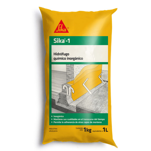 HIDROFUGO SIKA-1 AR DOY PACK 1 KG Hidrofugo Sika-1 Ar Doy Pack 1 Kg