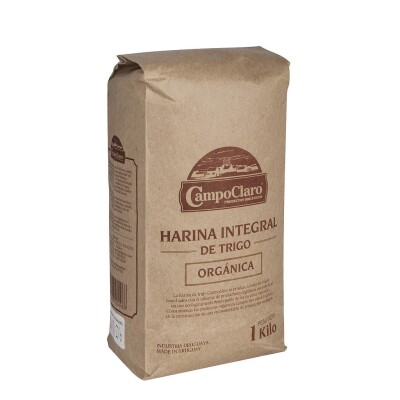Harina Campo Claro Integral 1kg. Harina Campoclaro Integral 1kg