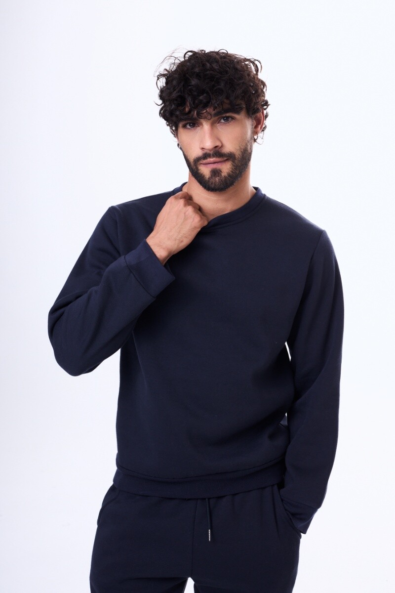 Buzo Felpa Olavarria Azul