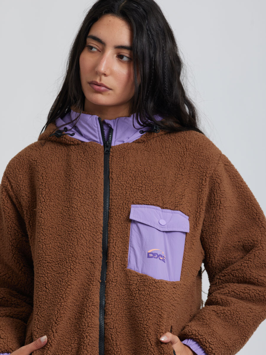 CAMPERA CAMILE DIXIE Marrón