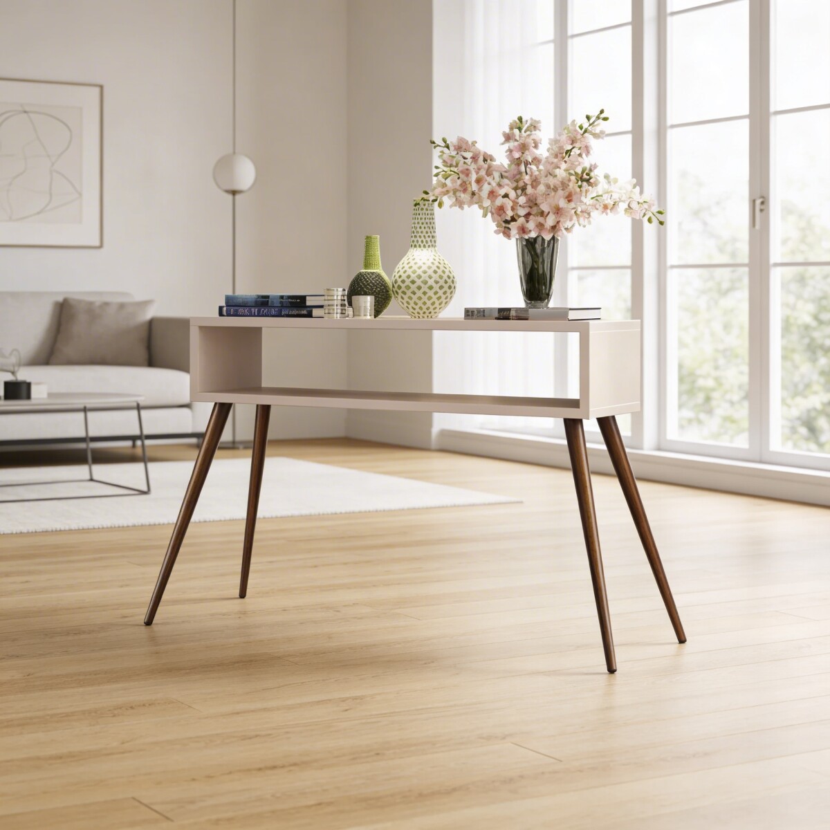 Aparador Moderno Quad 120cm - Off White 