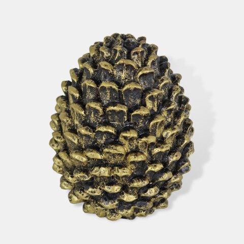 FIGURA CERAMICA PINO DORADO COMB 9.5X14CM Unica