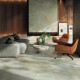 Porcelanato verde Tipo ónix brillo 120x278Cm piso pared GAMAS DE VERDE