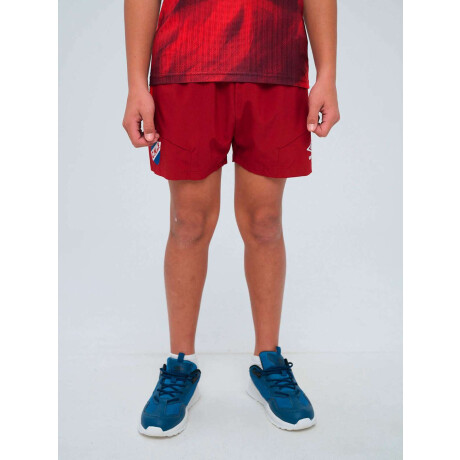 Short De Entrenamiento Trace de Niños Rojo