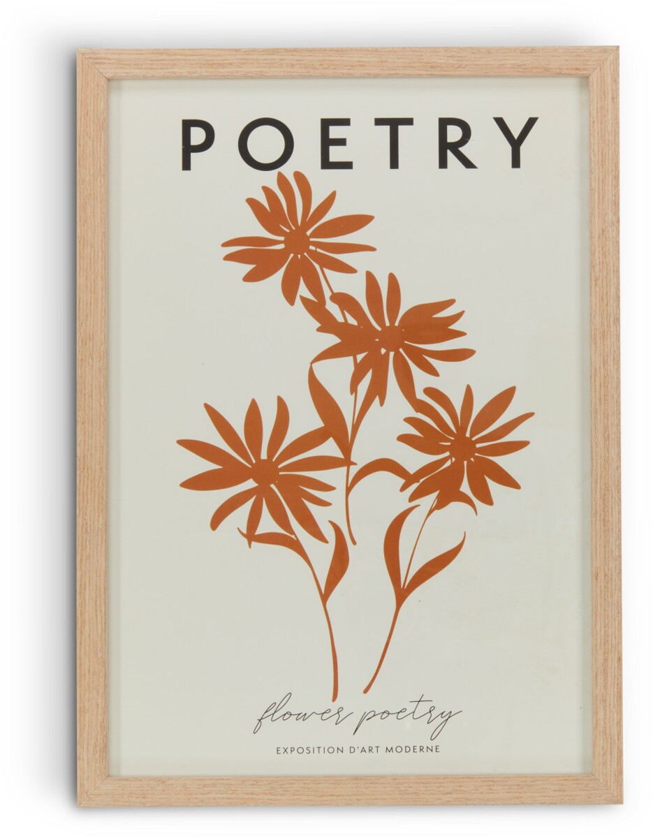 Marco para fotos TORD 21x30cm madera A4 