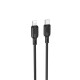 Cable Carga Rápida Usb-c A Lightning 2m Silicona Negro 27w Cable Carga Rápida Usb-c A Lightning 2m Silicona Negro 27w