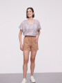 Short Tulin Tostado