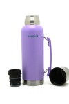 Termo 1000 ML con vaso incluido Violeta