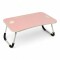 Mesa Laptop Cama Con Posa Vaso Rosado