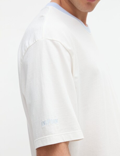 Remera Jay Off white