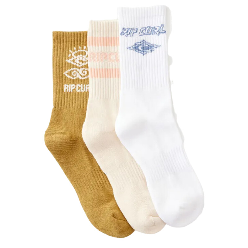 Medias Rip Curl Icons Of Surf - 3 Pack Medias Rip Curl Icons Of Surf - 3 Pack