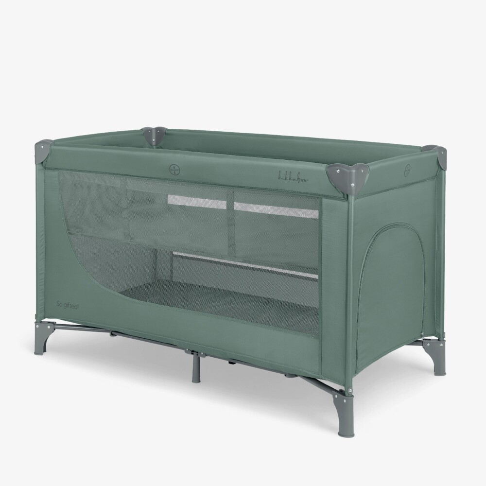 Practicuna 2 niveles KIKKABOO so gifted grey verde