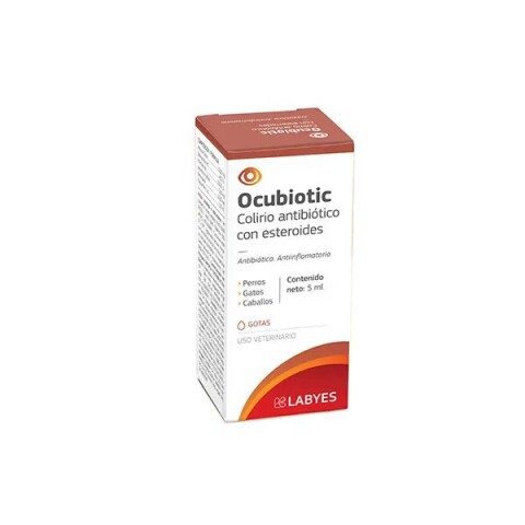 OCUBIOTIC COLIRIO ANTIBIÓTICO CON ESTEROIDES 5 ML OCUBIOTIC COLIRIO ANTIBIÓTICO CON ESTEROIDES 5 ML