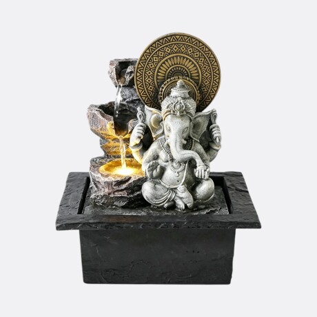 Fuente De Agua Ganesha Gris Fuente De Agua Ganesha Gris