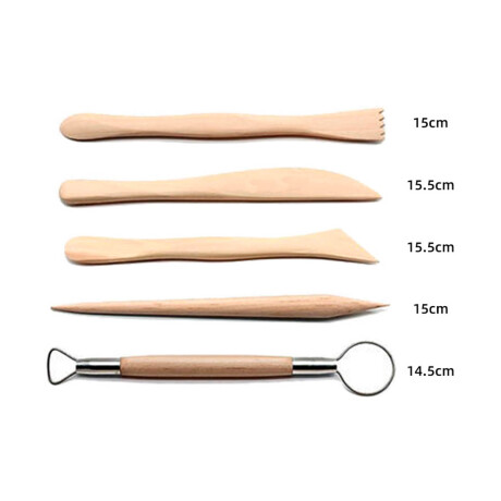 Set Arte Alfarería 32 P Delantal Escultura Arcilla Esc007006