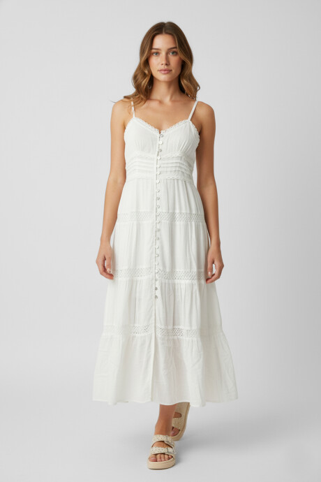 Vestido Elosiet Marfil / Off White