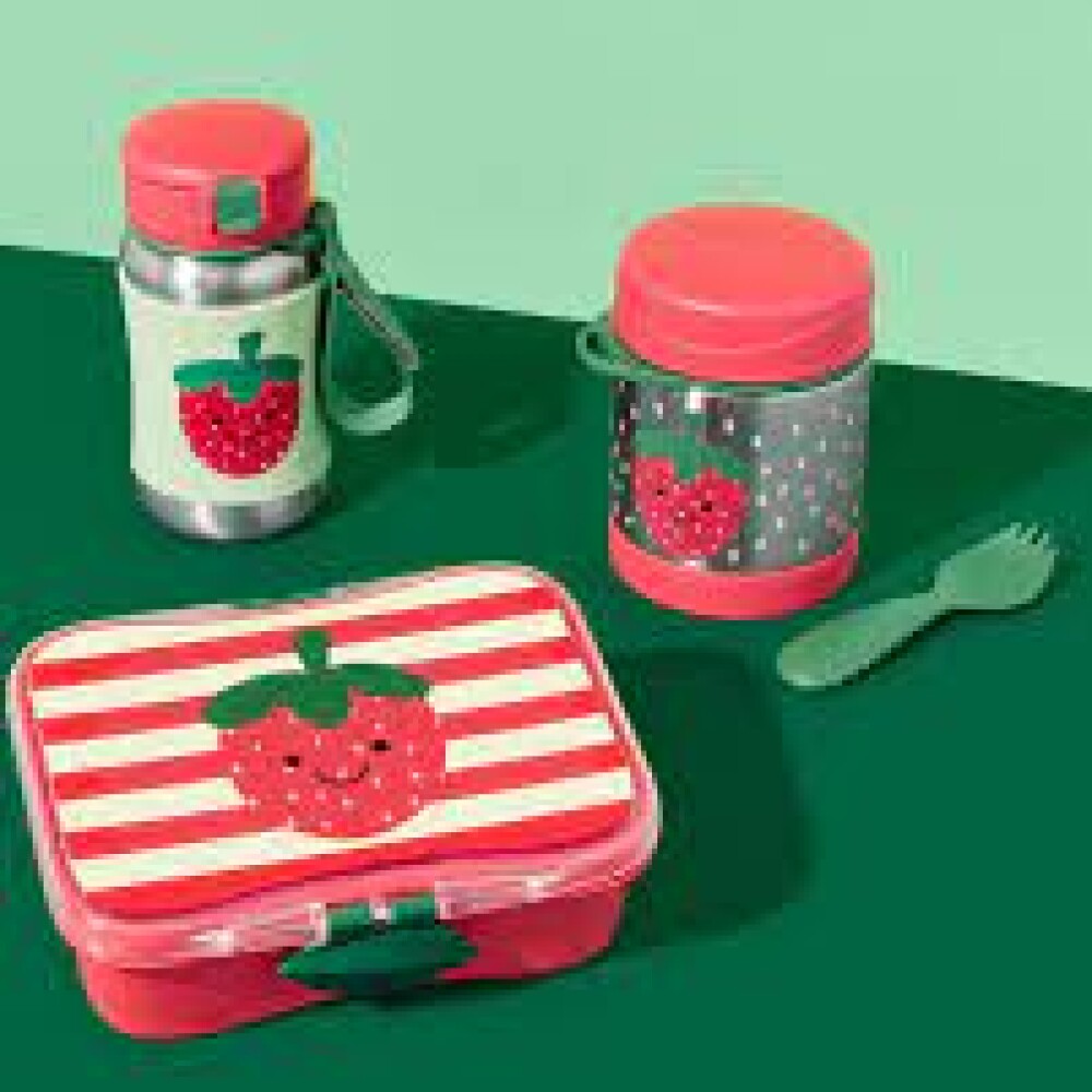 Lunch kit SKIP HOP tupper vianda frutilla