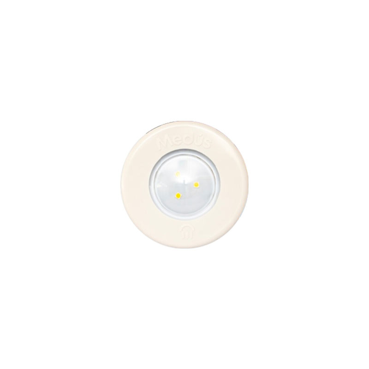Luminaria piscina aro blanco 3W cálida 12VCC Ø68mm - MD0100 