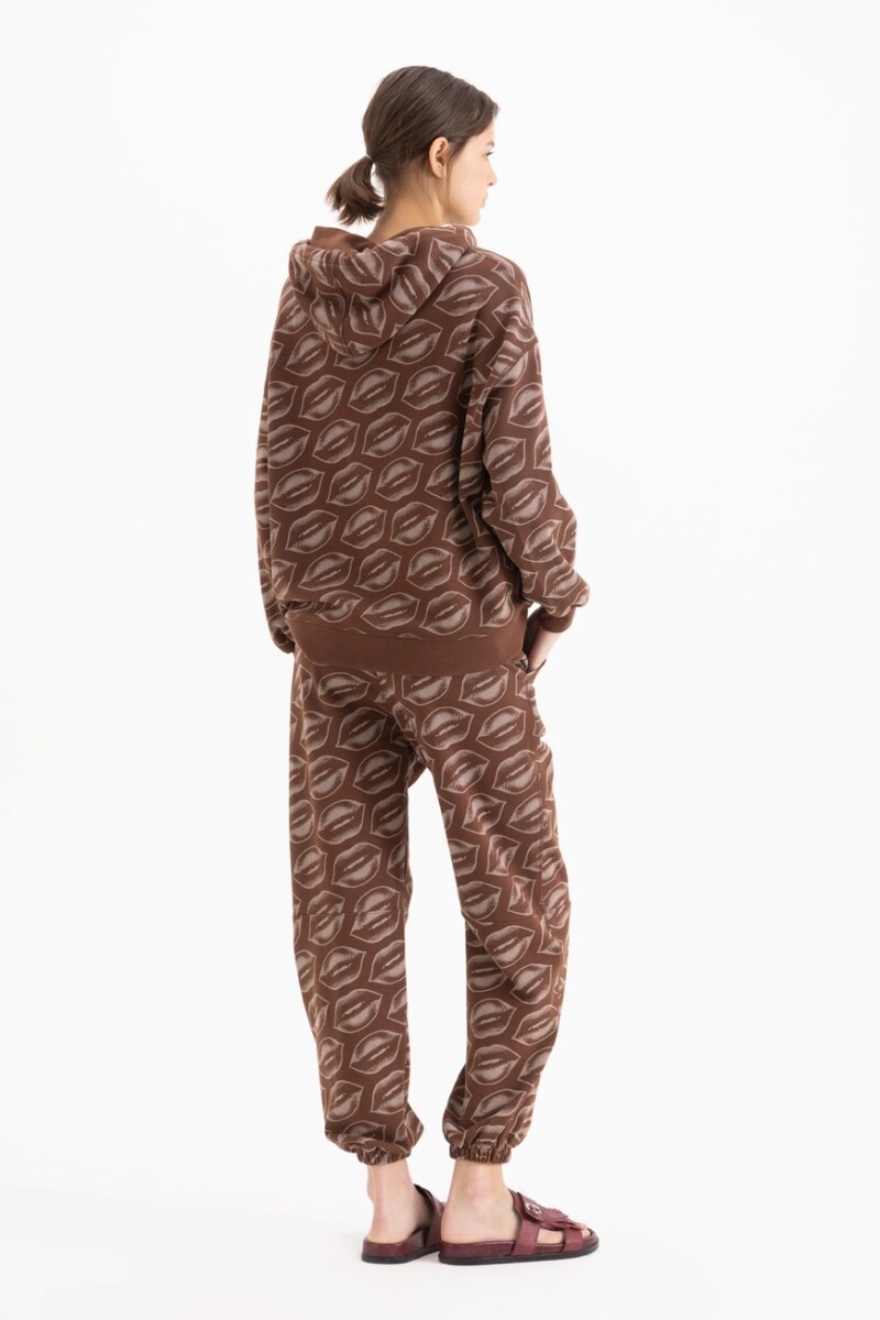 PANTALON KISS Marron
