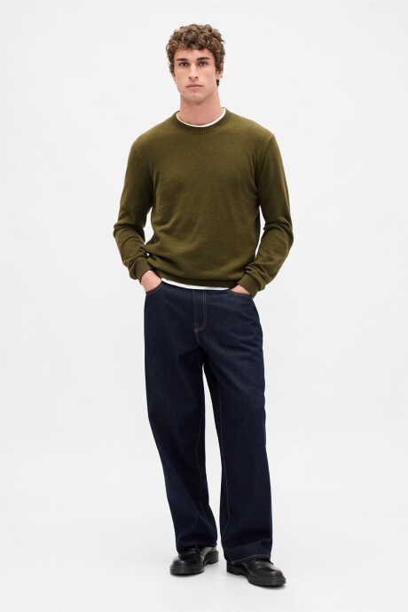 Buzo Cashsoft Hombre Ripe Olive