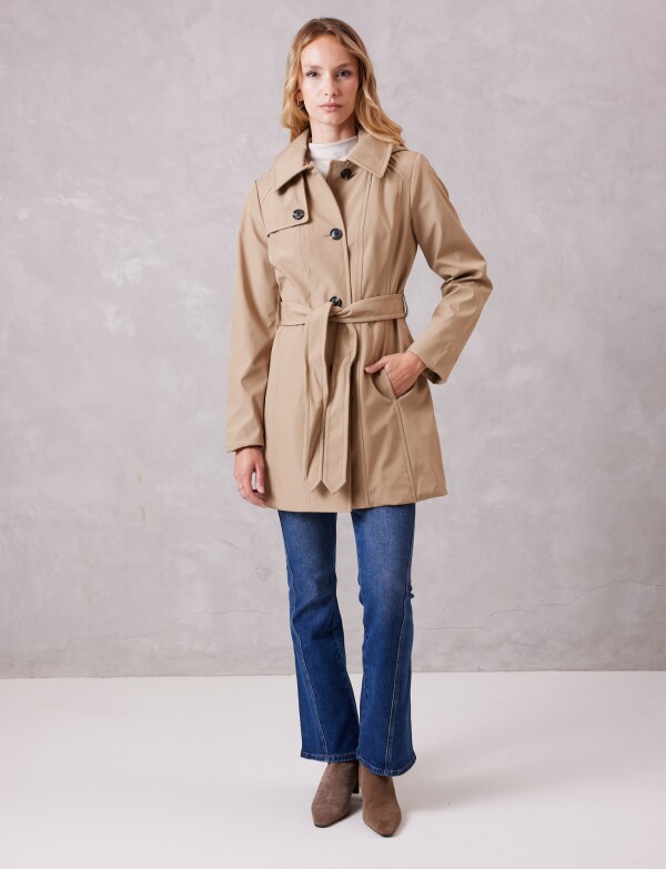 Gabardina Water Resistant BEIGE