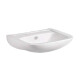 Lavatorio Solo - Para Colgar Blanco Brillo De Porcelana Sanitaria Aqualia Malawi Egeo