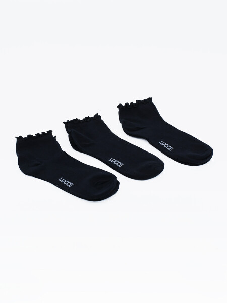 MEDIAS PACK X 3 BLANCO