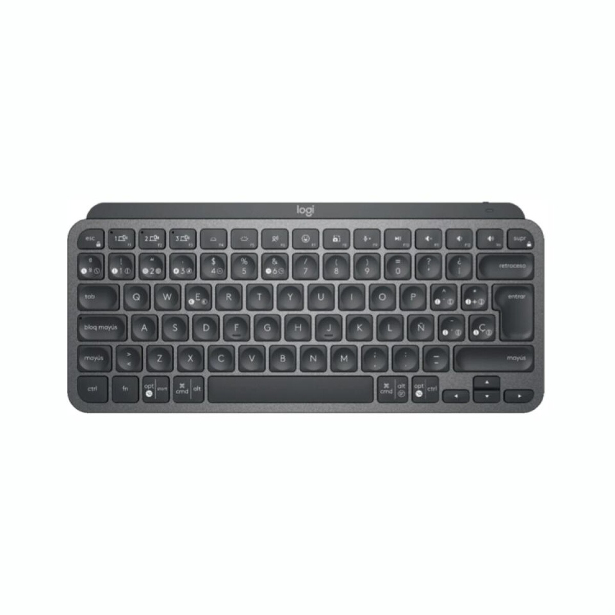 Teclado Inalámbrico LOGITECH MX Keys Mini BT Usb-C - Graphite 