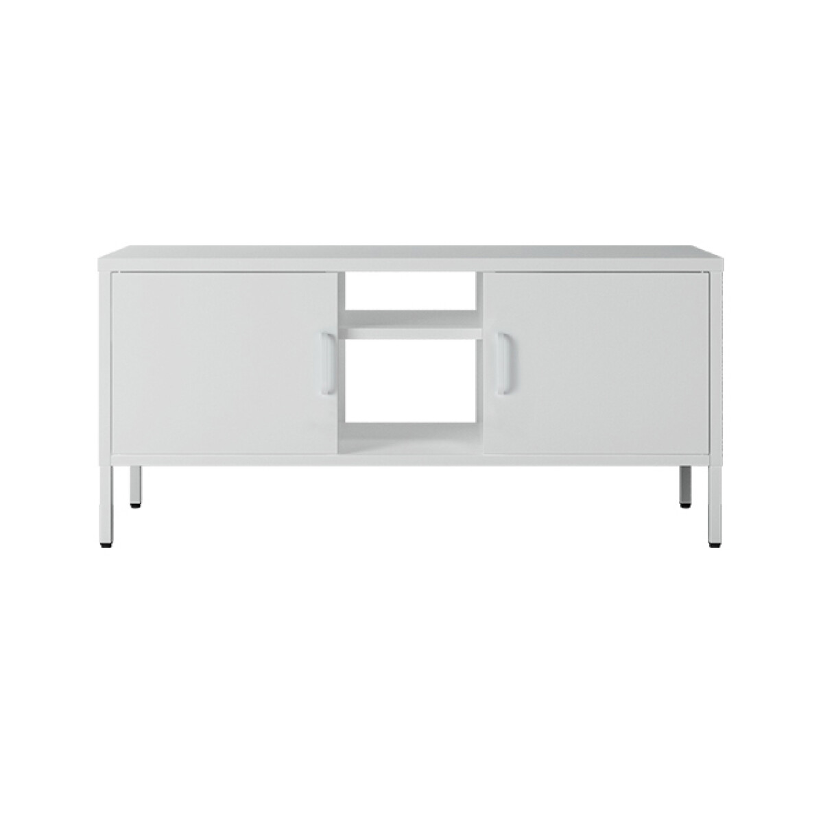 RACK PARA TV - METAL BLANCO OLIVIA 