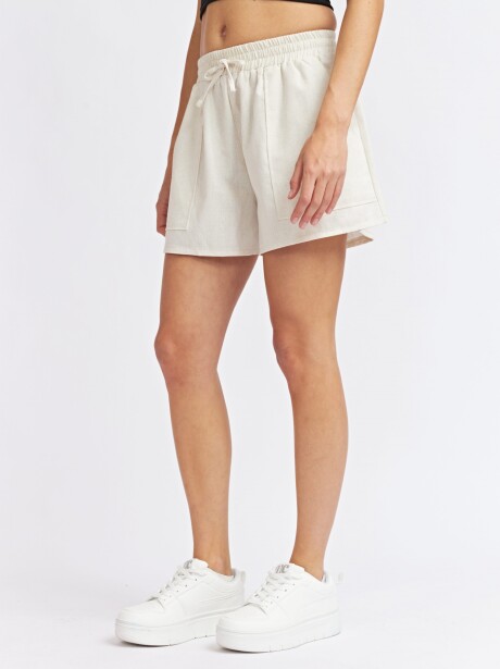 SHORT FLOR CRUDO