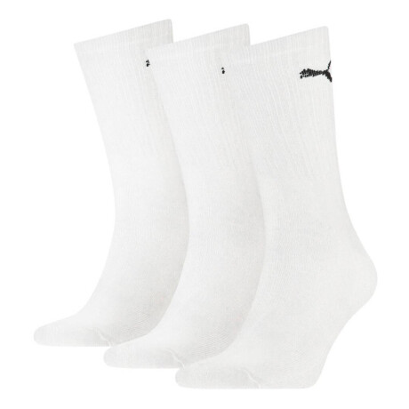 Medias Puma Sport 3-Pack Unisex blanco