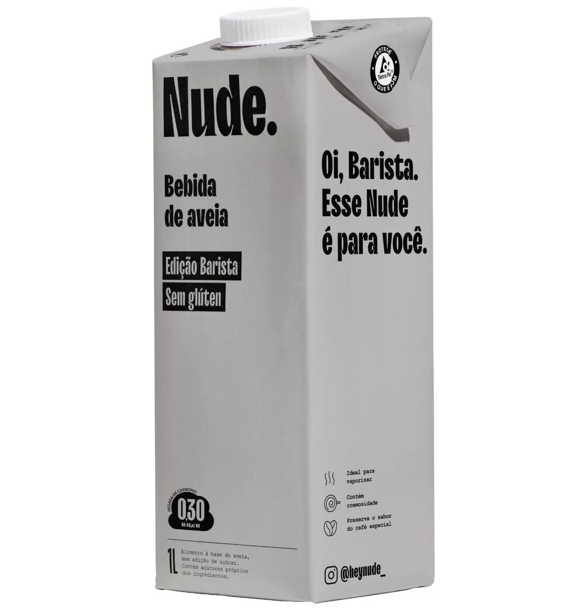 Leches Avena Barista Sin Gluten Nude 1L — La Molienda