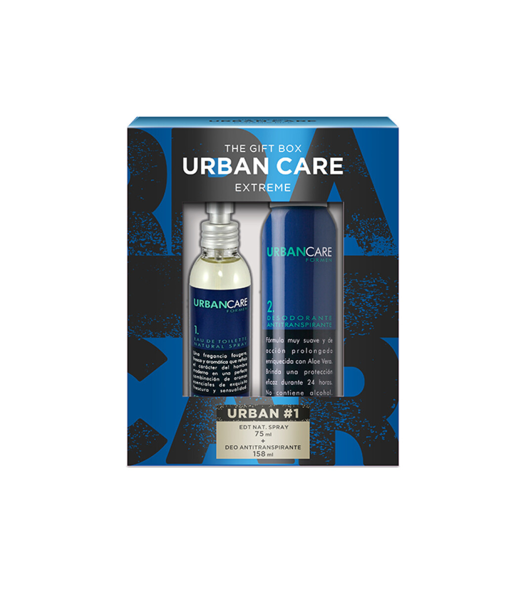 Set Urban Care - Extreme Edt 75 ml + Deo 158 ml 