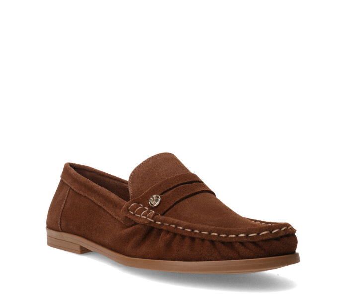Zapatos de Mujer Bottero Mocasin Marrón Café